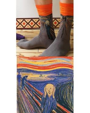 Chaussettes coton le cri  de Munch