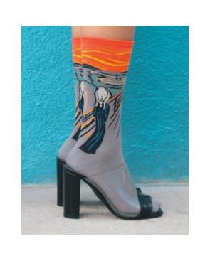  Chaussettes coton le cri  de Munch