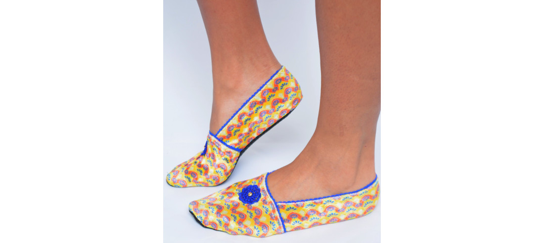 Chaussons-velours-imprimé-les-petits-caprices-murano-dark-bleu-profil