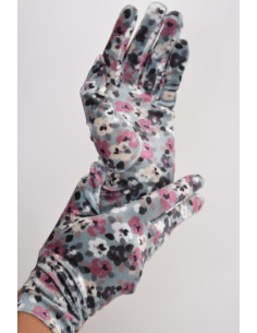 Gants-VELOURS-imprimé-les-petits-caprices-Bianca-Gris-main 2