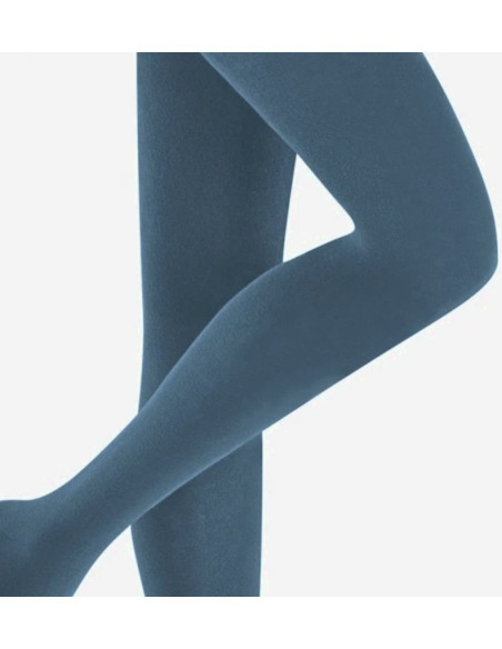 Collant-coton-velvet-Kunert-Hudson-015711-bleu