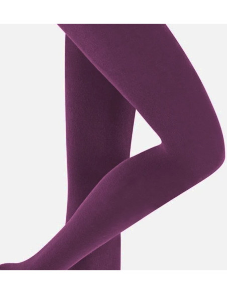Collant-coton-velvet-Kunert-Hudson-015711-lilas