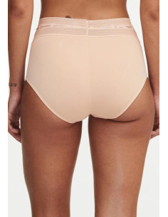 culotte-Chantelle-true-lace-beige-ensemble-11M80-avant 2