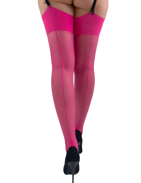 bas-couture-porte-jarretelles-pamela-mann-fushia