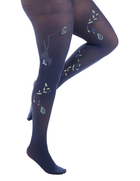 Collant-berthe-aux grands-pieds-marine-oiseau-Lyre-grande-taille