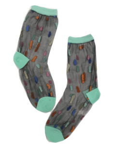 chaussettes-cristal-rayures-multi-transparente-traits-de-couleurs-LPC-corde 2