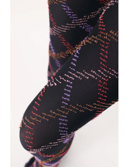 Collant-Le-Bourget-12c6--effet-losange-Garance-colors-rose-violet