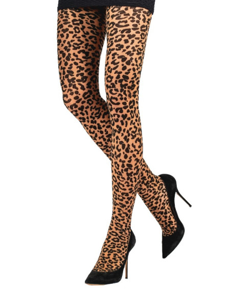 Collant-Emilio-Cavallini-léopard-naturel-5705