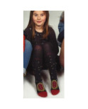 Collant Berthe aux grands pieds enfant médaillon hiver