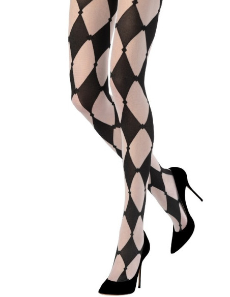 collant-lycra-losange-tendance-noir-et-blanc-5F32