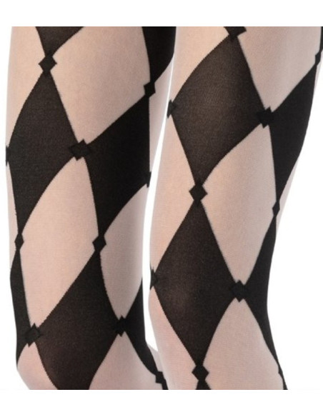collant-lycra-losange-tendance-noir-et-blanc-5F32-détail