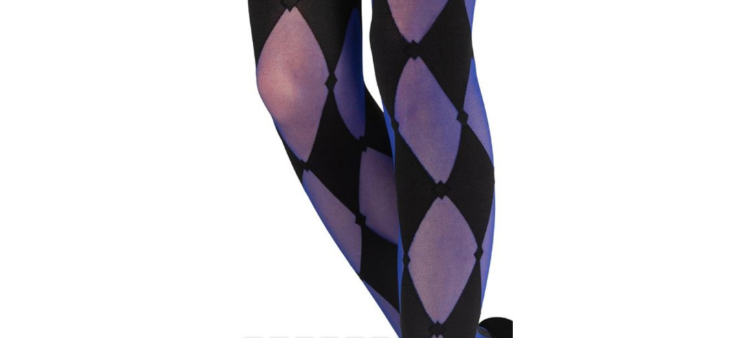 collant-lycra-losange-tendance-noir-et-bleu-5F32-détail