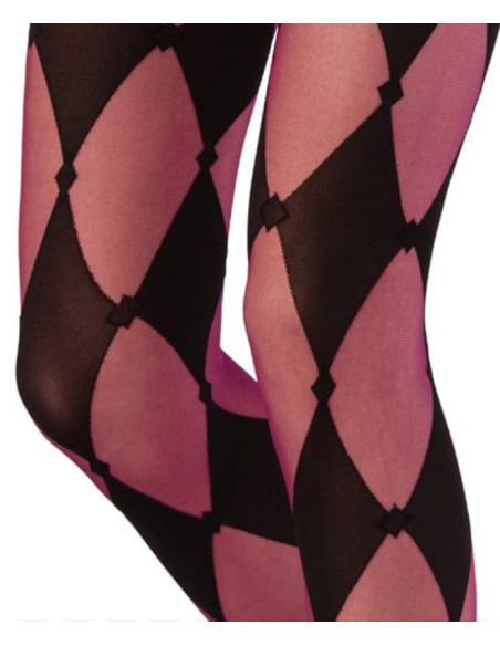 collant-lycra-losange-tendance-noir-et-bordeaux-5F32-détail