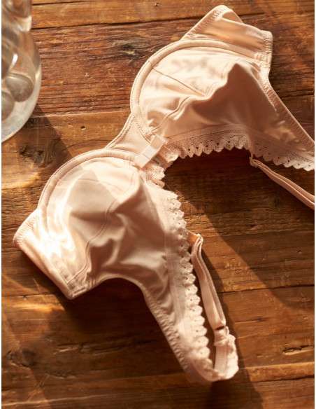 Lingerie Lou Paris Femme Soutien gorge Coton Oxygéne classique