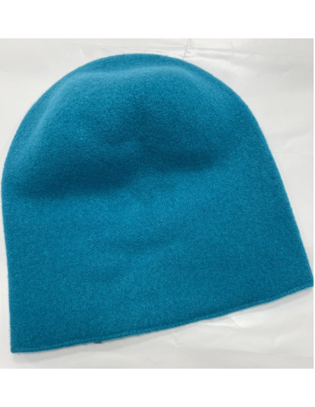 Bonnet-pure-Laine-feutre-Kopka-turquoise