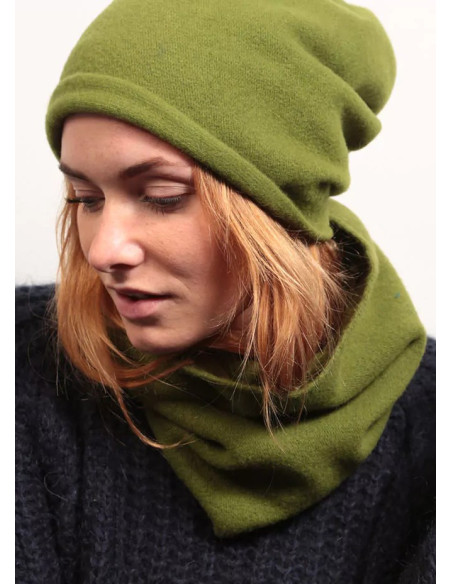 Ensemble Bandeau et bonnet Pure Laine Kopka