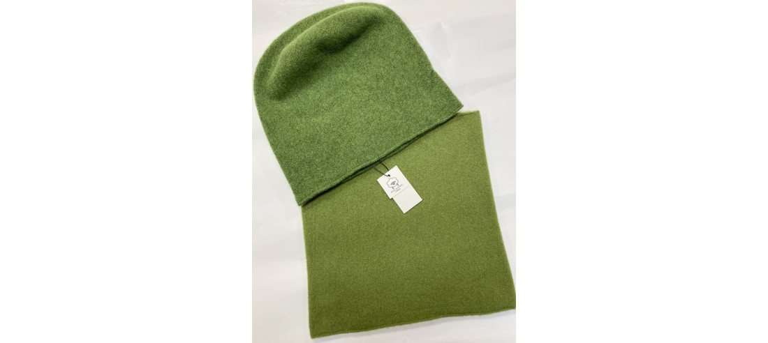 Ensemble Bandeau et bonnet Pure Laine Kopka