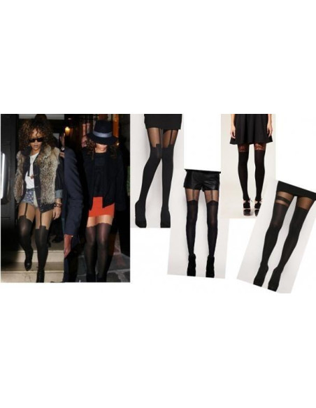 Collant Cuissarde Gothique Pamela Mann