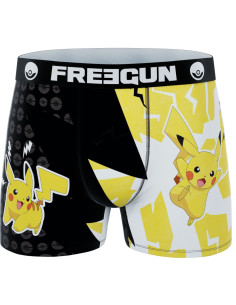 Boxer-Freegun-microfibre-pokemon-pikachu-avant