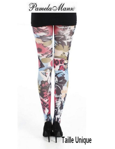 Collant Pop art Print Pamela Mann