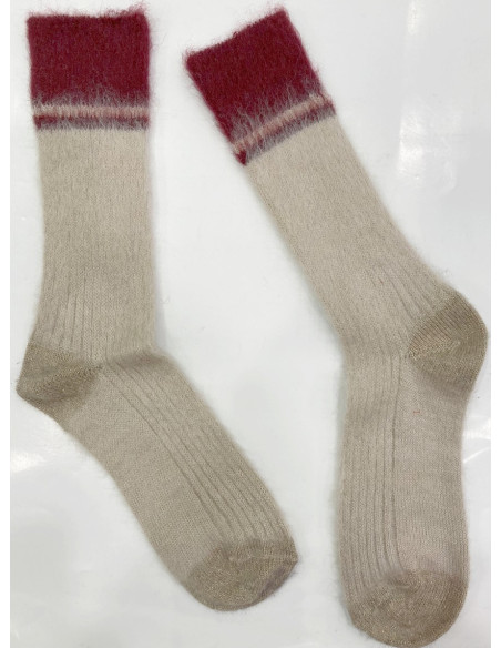 Chaussettes-Ciocca-1912-laine-polaire-et-mohair-corde-plat