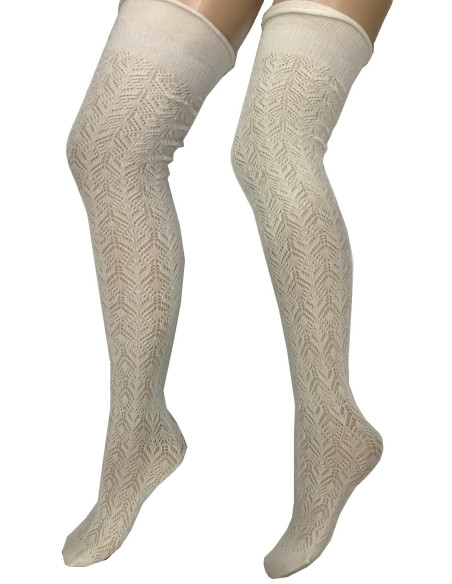 Jambière-voila-coton-coton-maille-ivoire