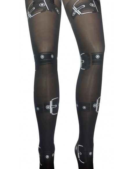 collant séduction boucle sexy chic trompe l'oeil