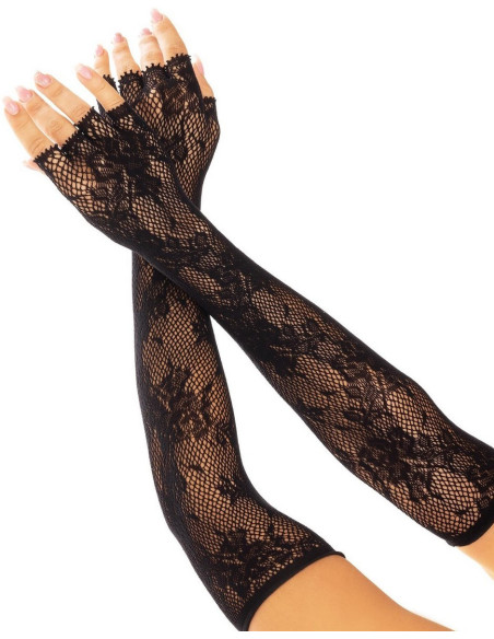 Mitaine-resille-dentelle-noire-fleur-v