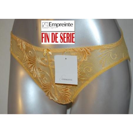 Slip Empreinte Thalia Jaune