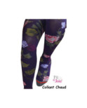 Collant Fil de joie  Chaud Rosier prune