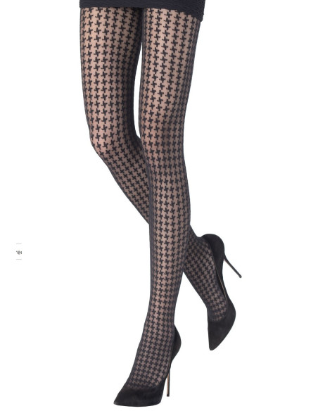 collant-Emilio-cavallini-pied-de-poule-5F12-noir