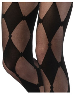 collant-Emilio-cavallini-5F32-losanges-noir 2