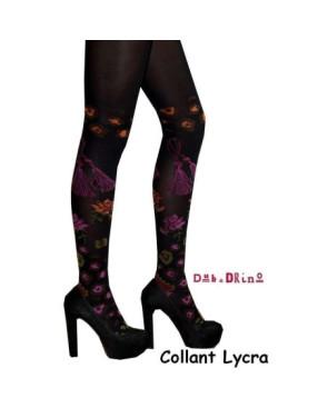 Collant Dub Et Drino Fleurs et cordon