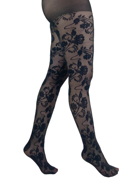 Collant Pamela Mann Dentelle Fleurie