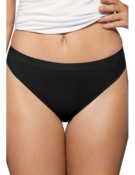 slip-coton-bio-playtex-Playtex-high-legs-avant-pack-noir