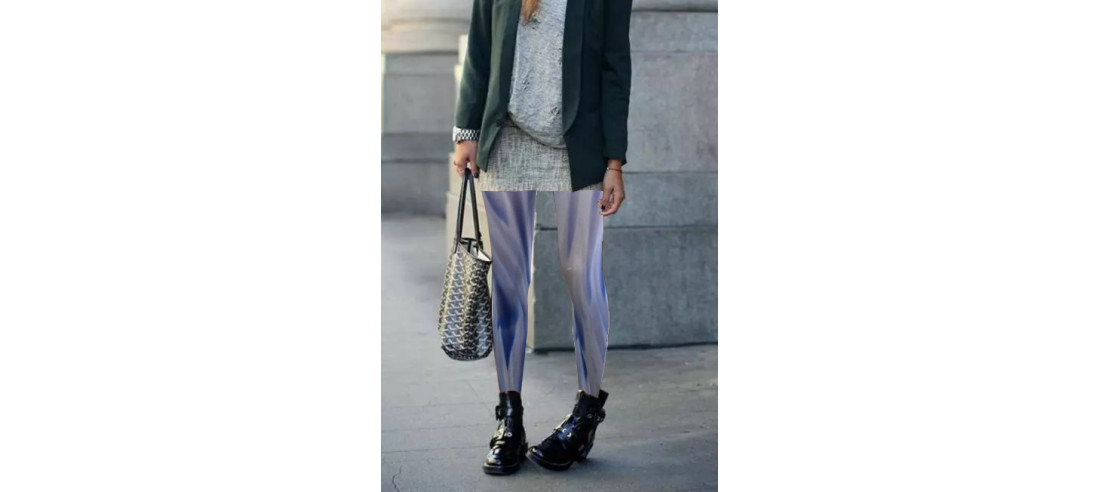 collant-Tye-n-dye-rayures-abstraites-gris-ciel