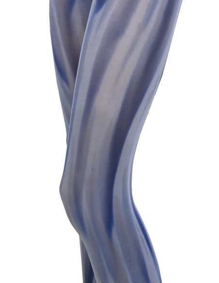 collant-Tye-n-dye-rayures-abstraites-gris-ciel-détail-profil