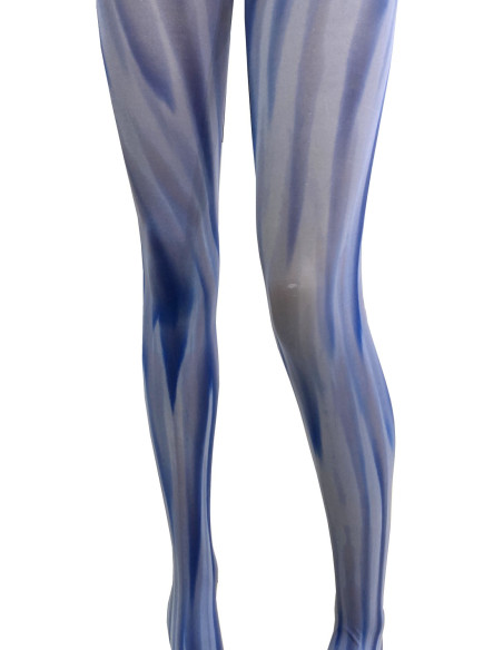 collant-Tye-n-dye-rayures-abstraites-gris-ciel-avant