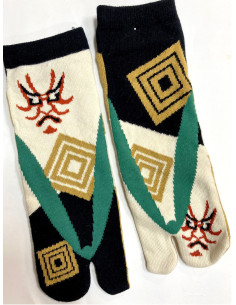 Chaussettes-Tabis-Coton-fantome-japonais
