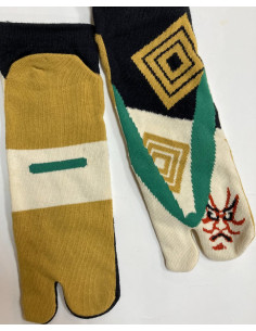 Chaussettes-Tabis-Coton-fantome-japonais 2