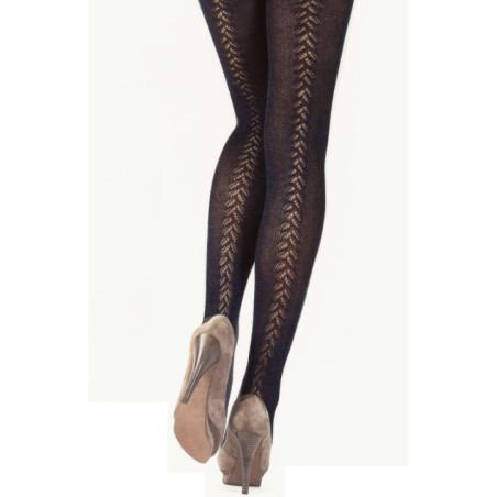 Collant maille noir Dolci Calze 