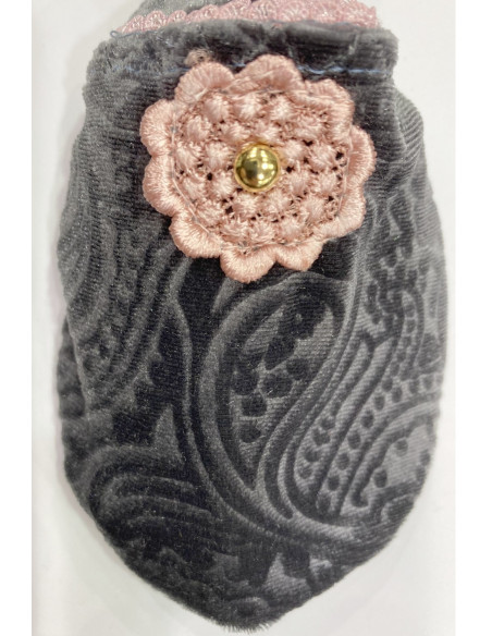 chaussons-tissu-imprimé-de-voyage-ixli-les-petits-caprices-flor-PINK-détail