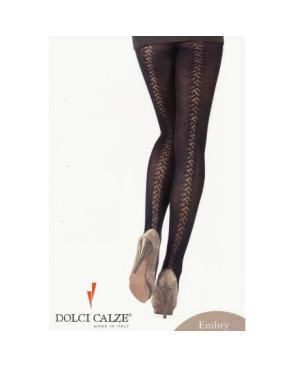 Collant maille noir Dolci Calze