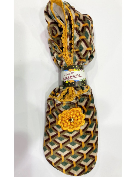 Chausson-coréen-lpc-ixli-Terrazo-JAUNE-entier