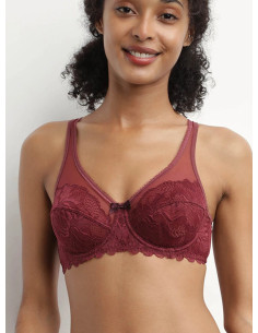 Soutien gorge Dim Generous essentiel Rubis