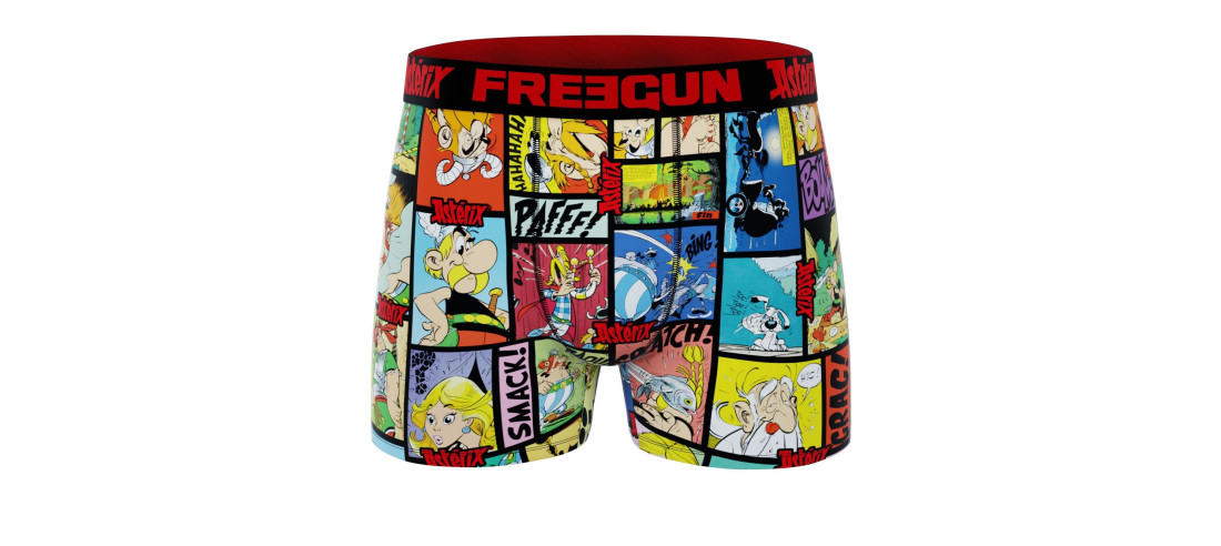 Boxer-Freegun-microfibre-Astérix-enfant-face