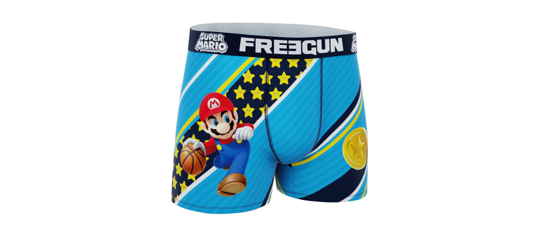 Boxer-Freegun-microfibre-MARIO-Kart-profil-FACE