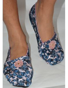 Chausson-coréen-lpc-ixli-Okaido-pink-vintage-avant