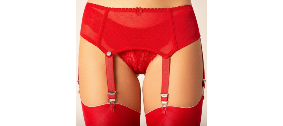 Porte Jarretelles Cervin Maintenon rouge