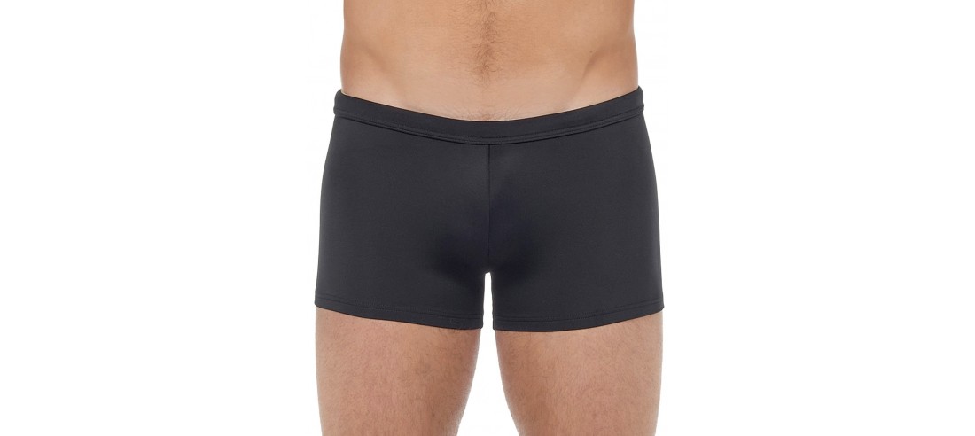 Boxer-de-bain-HOM-Sea-life-noir-avant